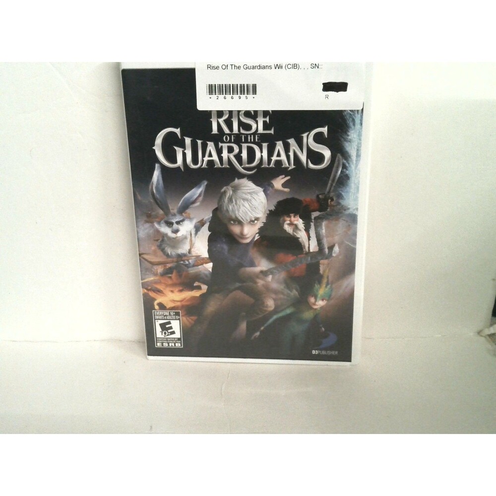 Rise Of The Guardians Wii CIB 2012 Action Strategy